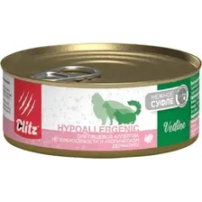 Влажный ветеринарный корм для кошек Blitz Pets Cat Vetline Hypoallergenic с индейкой / 4118В (100г)