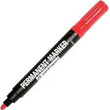 Маркер перманентный Centropen Dry Safe 8510/01-04 (красный)