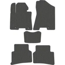 Комплект ковриков для авто Alicosta Hyundai Tucson III (suv / TL) 2015 - 2021 (серый)