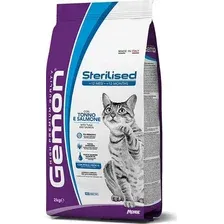 Сухой корм для кошек Gemon Cat Sterilized Complete with Tuna and Salmon 2 кг