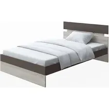 Кровать PROxSON Milton 80x190 (ясень шимо темный/дуб шамони светлый 124)