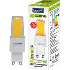 Лампа General GLDEN-G9-10-COB-220-6500 (661653)
