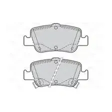 Тормозные колодки дисковые задняя ось VALEO 302156