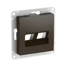 Лицевая панель SYSTEME (SCHNEIDER) ELECTRIC AtlasDesign для функций типа Keystone мокко (ATN000690)