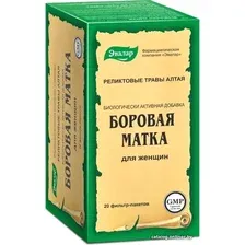БАД Эвалар Боровая матка, 2г, 20 пак.