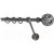 Карниз для штор Lm Decor Ажур 095 1р гладкий (антрацит, 2м)