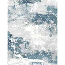 Ковер для жилой комнаты Linea Hali Elegant P1333-NAVY (0.8x1.5)