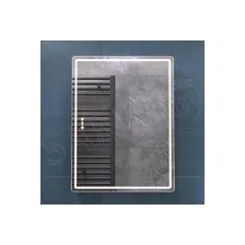 Шкаф-зеркало Vigo Geometry Step 600 (60х80 / белый)