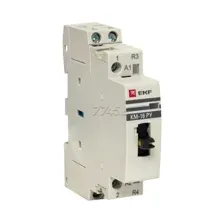 Контактор модульный EKF PROxima КМ РУ 1М 16А 2NO (km-1m-16-20)