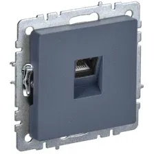 Розетка компьютерная IEK Brite BR-K10-2-K35