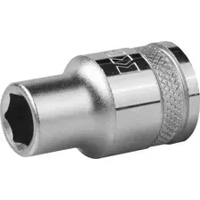 Торцовая головка KRAFTOOL 'INDUSTRIE QUALITAT', Cr-V, FLANK, хромосатинированная, 1/2', 10 мм 27805-10_Z01