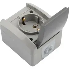 Розетка одноместная KRANZ INDUSTRIAL KR-78-0612