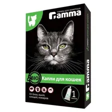 Gamma Капли БИО для кошек от внешних паразитов