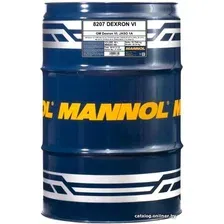 Трансмиссионное масло Mannol Dexron VI 60л