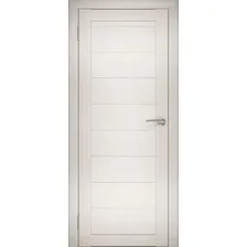 Межкомнатная дверь Юни Амати 00 90x200 (эшвайт)