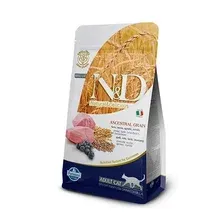 Сухой корм для кошек Farmina N&D Low Grain Cat Lamb & Blueberry Adult 10 кг