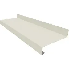 Отлив оконный Скайпрофиль 40x90x2000мм (RAL 9003 белый)