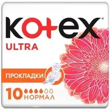 Прокладки женские KOTEX Ultra normal, 10 шт