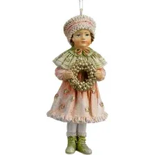 Елочная игрушка Erich Krause Decor. Девочка с венком / 64534