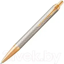 Ручка шариковая имиджевая Parker IM Premium Warm Silver Grey GT 1931687