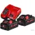 Аккумулятор с зарядным устройством Milwaukee M18 HNRG-302 (18В/3.0 Ah + 12-18В)