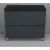 Symbolite Тумба под умывальник Манхэттен 100 Plus 2 ящика + Line 100x48 (графит/антрацит)