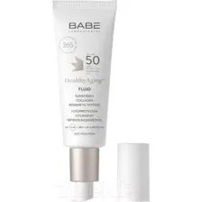 Крем солнцезащитный Laboratorios Babe Fluid Sunscreen Healthy Aging+ SPF 50 (40мл)