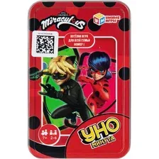 Настольная игра Умные игры Леди Баг и Супер-кот. Уно минута 4630395063234