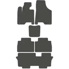 Комплект ковриков для авто Alicosta GAC GS8 I (suv / J2F5, J2F5B) 2016 - Н.В. +3 ряд (серый)