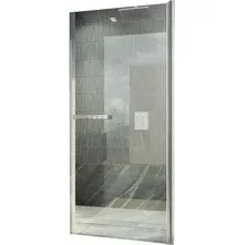 Душевая дверь MaybahGlass 198x90 MGD-448-5 (прозрачное стекло/хром матовый)