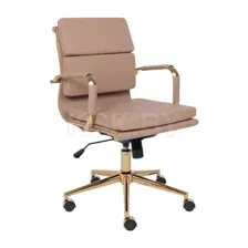 Кресло AksHome INDIGO (Индиго) LB кофейный/золотой