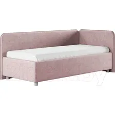 Кровать-тахта Сонум Capri R 90x200 (микровелюр лиловый)