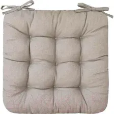 Подушка для сидения Smart Textile 40х40 ST494 (поролоновая крошка, лен)
