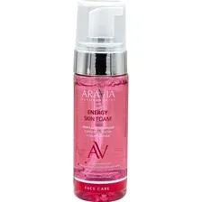  Aravia Пенка для умывания Laboratories Energy Skin Foam с муцином улитки и гинкго билоба 150 мл