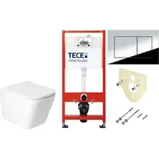 Унитаз подвесной Saniteco KW-9004WS + TECE Kit 9400412