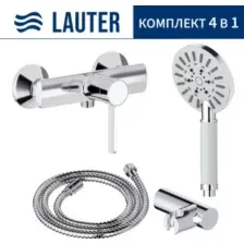 Смеситель Lauter Art 21CK9680C с лейкой Relexa Nevada 21S10146