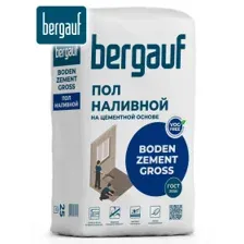 Наливной пол Bergauf Boden Zement Gross, 25 кг