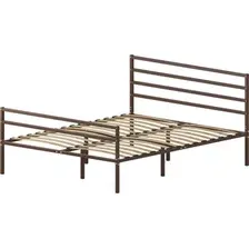 Кровать Домаклево Металика Г4+Г2 160х200 (коричневый)