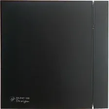 Осевой вентилятор Soler&amp;Palau Silent-100 CHZ Matt Black Design 5210402300-011000