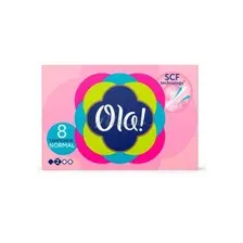 Тампоны женские OLA! Normal Шелковистая поверхность, 8 шт
