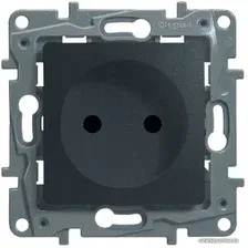 Розетка Legrand Etika 672634 (антрацит)