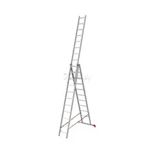 Лестница алюминиевая трехсекционная 631 см STARTUL Pro (ST9942-10)