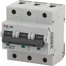 Выключатель автоматический ЭРА PRO NO-901-31 ВА47-100 3P Б0031792