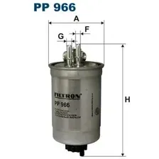 Топливный фильтр Filtron PP966