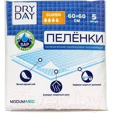Пеленки Modum Dry Day Super 60x60 (5 шт)