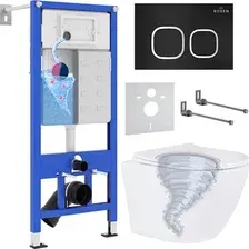 Инсталляция с унитазом подвесным Roxen StounFix Dual Fresh 868433