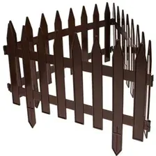 Изгородь декоративная GardenPlast Gotika (шоколад)