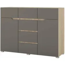 Комод Горизонт Анталия 1200 (дуб сонома-графит софт)