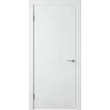 Межкомнатная дверь Юркас Winter Ньюта ДГ 70x200 (белая эмаль)