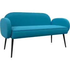 Диван Лига диванов Лига-086 131083 (рогожка амур 10 голубой)